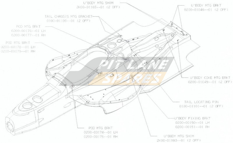 BODY MTG ASSY Diagram